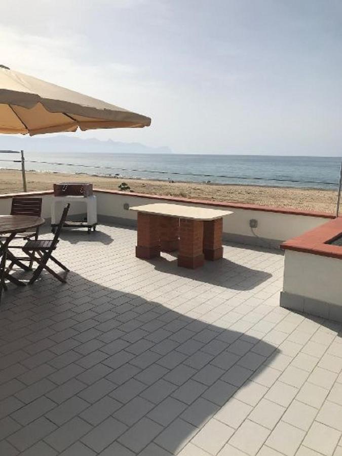 La Casa Sulla Spiaggia Villa Balestrate Ngoại thất bức ảnh